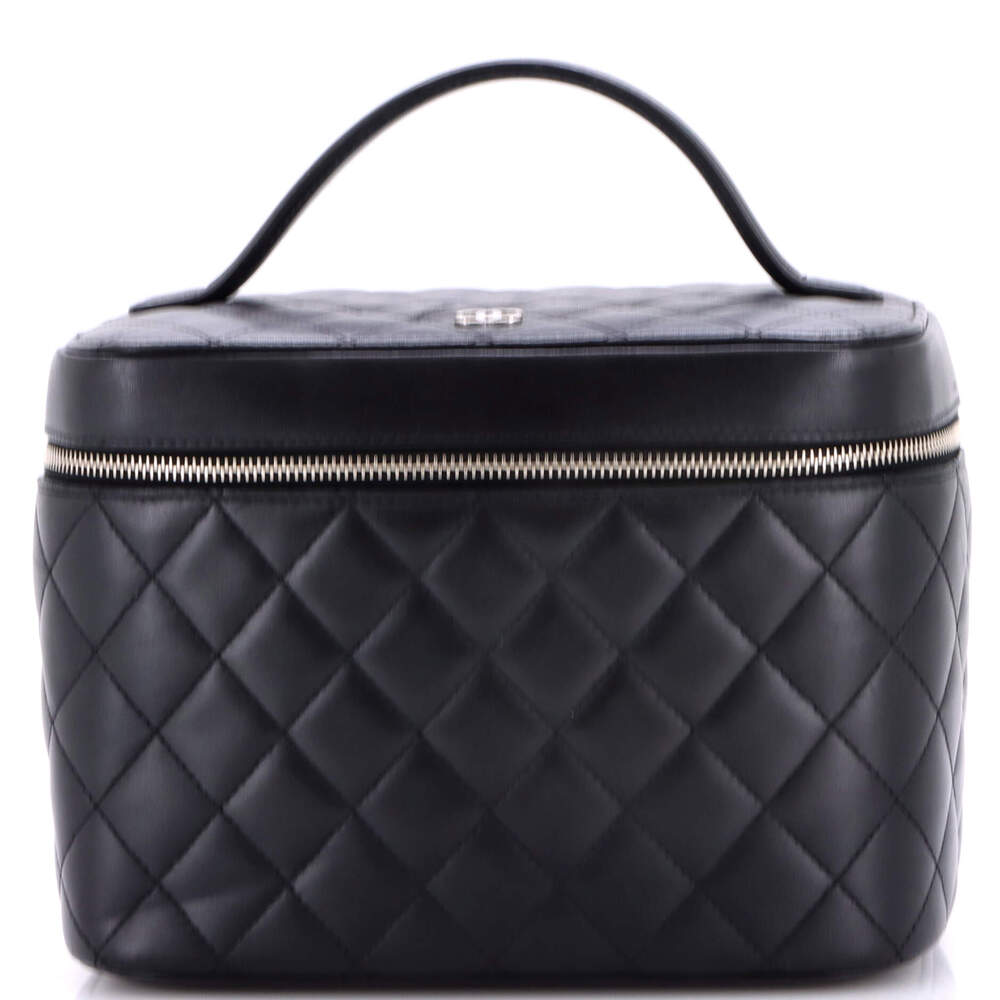 Chanel Cosmetic Case Quilted Lambskin #269032C18B